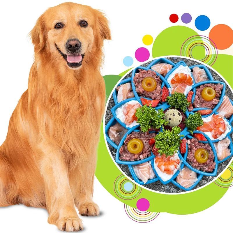 Popular Spot Pet Slow Food Tray Easy To Clean Energy-consuming Hard And Bite-resistant Cat And Dog Licking Tray Feeding Mat